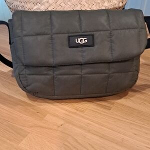 Ugg Quilted Olive Crossbody Discontinued Bag